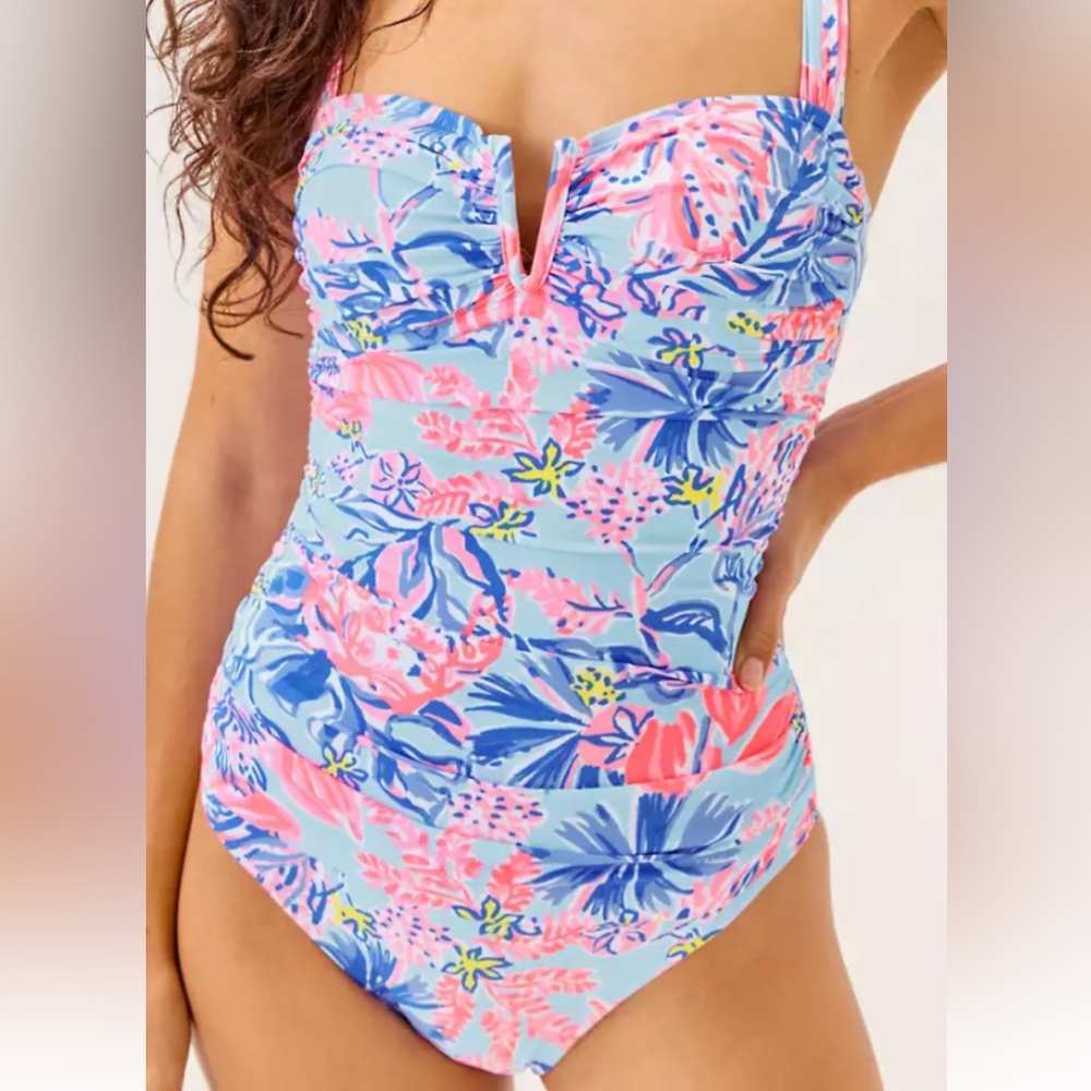 🛝Pool Party🛝 NWT Lilly Pulitzer One Piece Swimsuit Sz 16